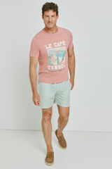 Milano Camiseta manga corta Rosa