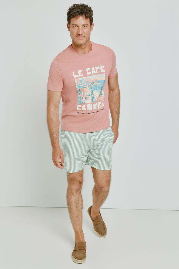 Milano Camiseta manga corta Rosa