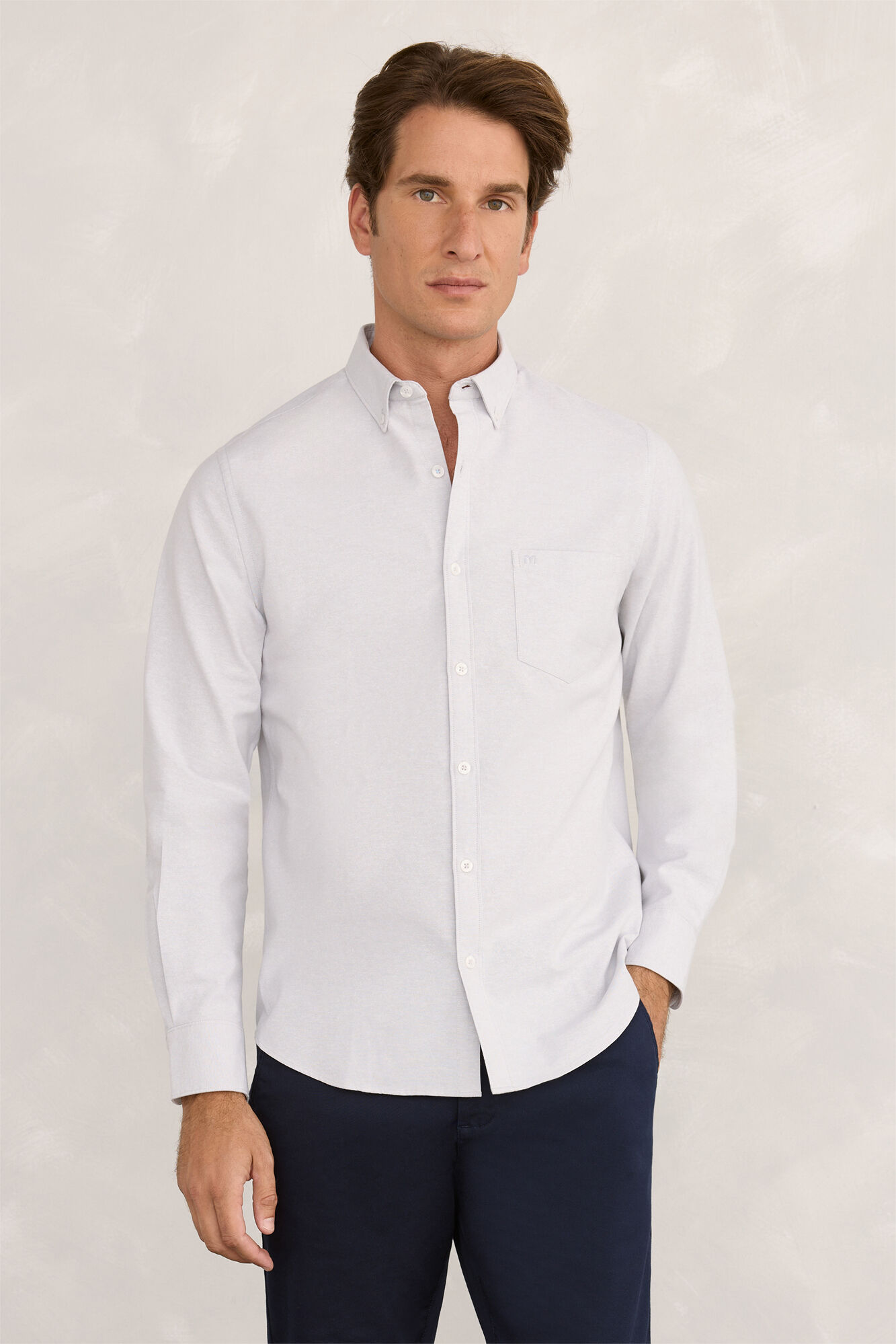 Milano Camisa Esportiva Oxford
