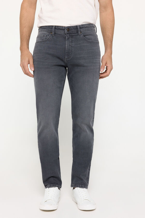 Milano Jeans slim Cinza medio
