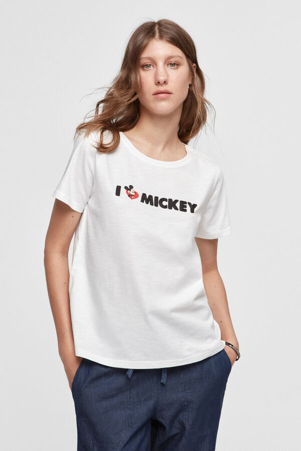Fifty Outlet Camiseta Mickey Mouse white
