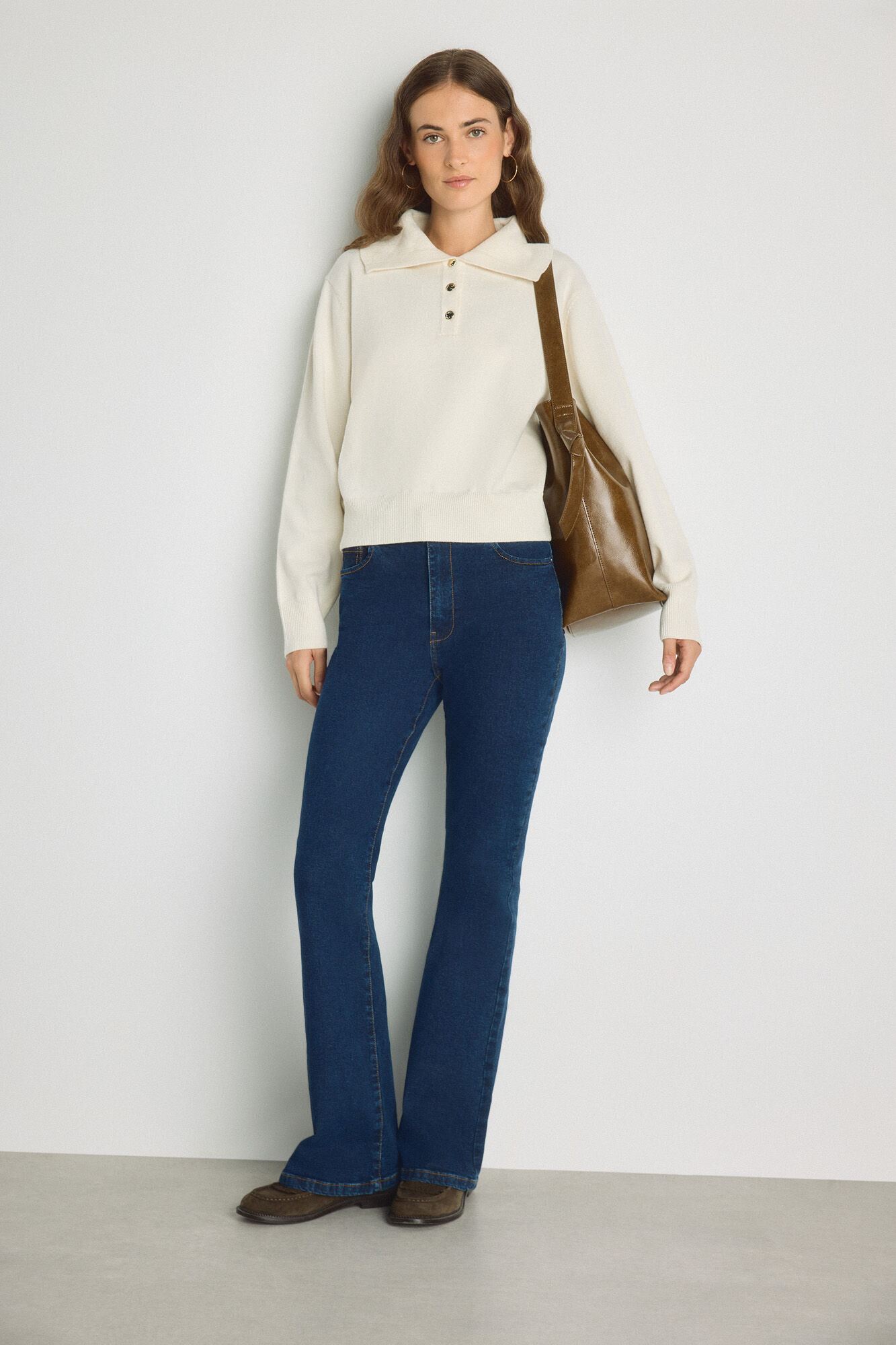 Milano Camisola gola polo