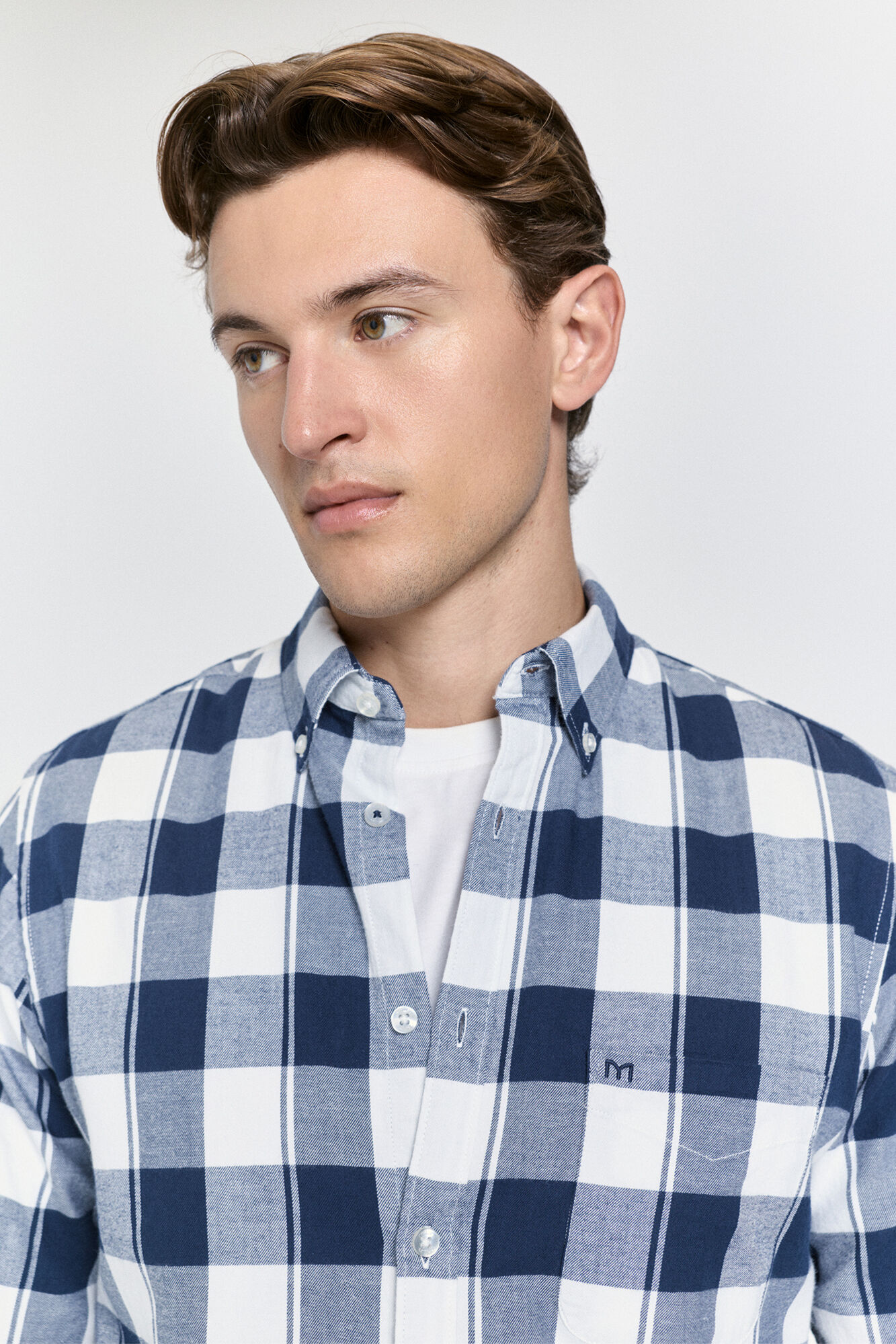 Milano Camisa cuadros relaxed fit