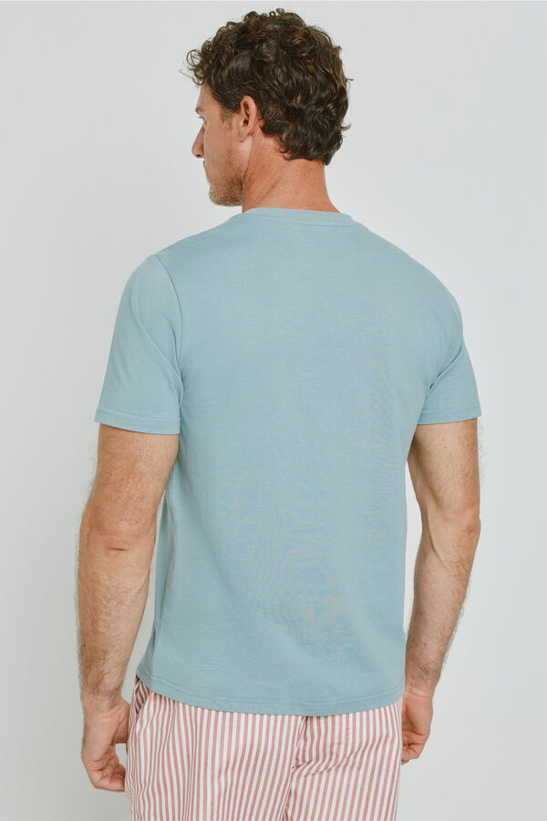 Milano T-shirt de manga curta Cinza medio