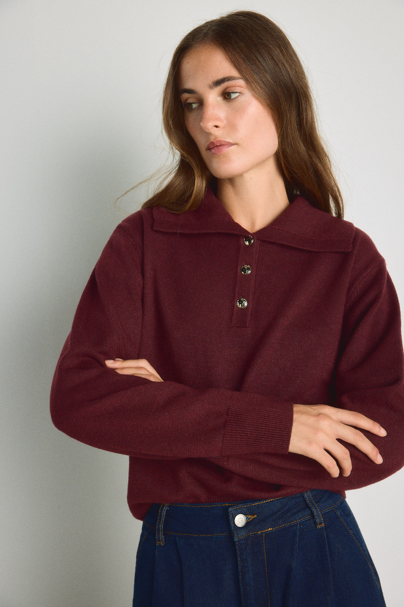Milano Camisola gola polo