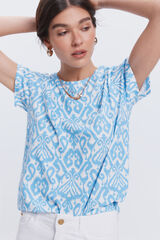 Milano T-shirt estampado manga curta Multicolor