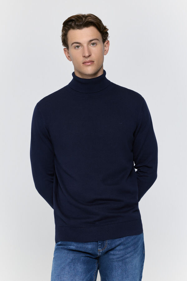 Milano Camisola de gola Marinho