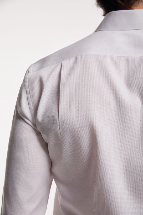 Fifty Outlet Camisa Vestir Estrutura Branco