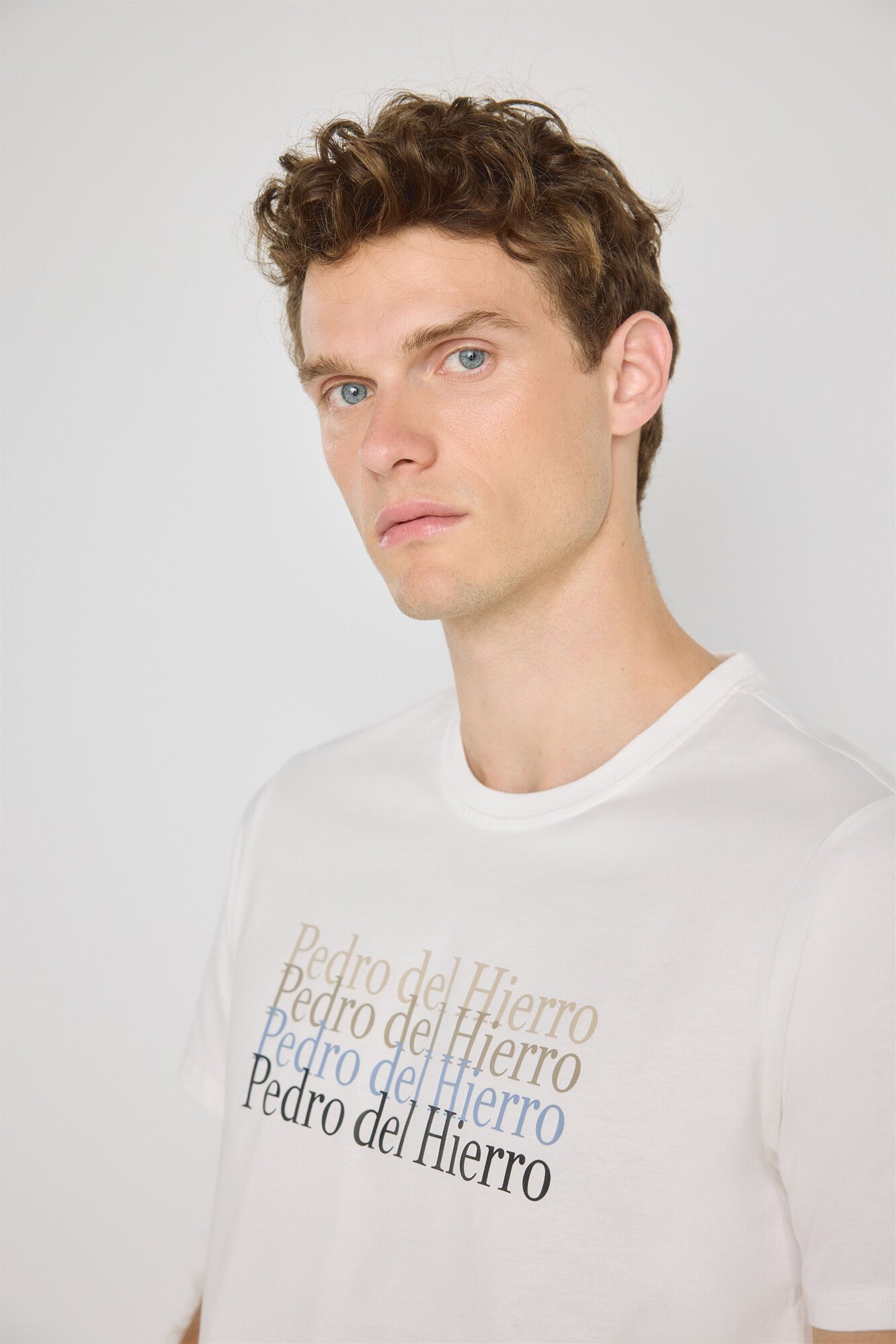 Pedro del Hierro Camiseta manga corta estampada