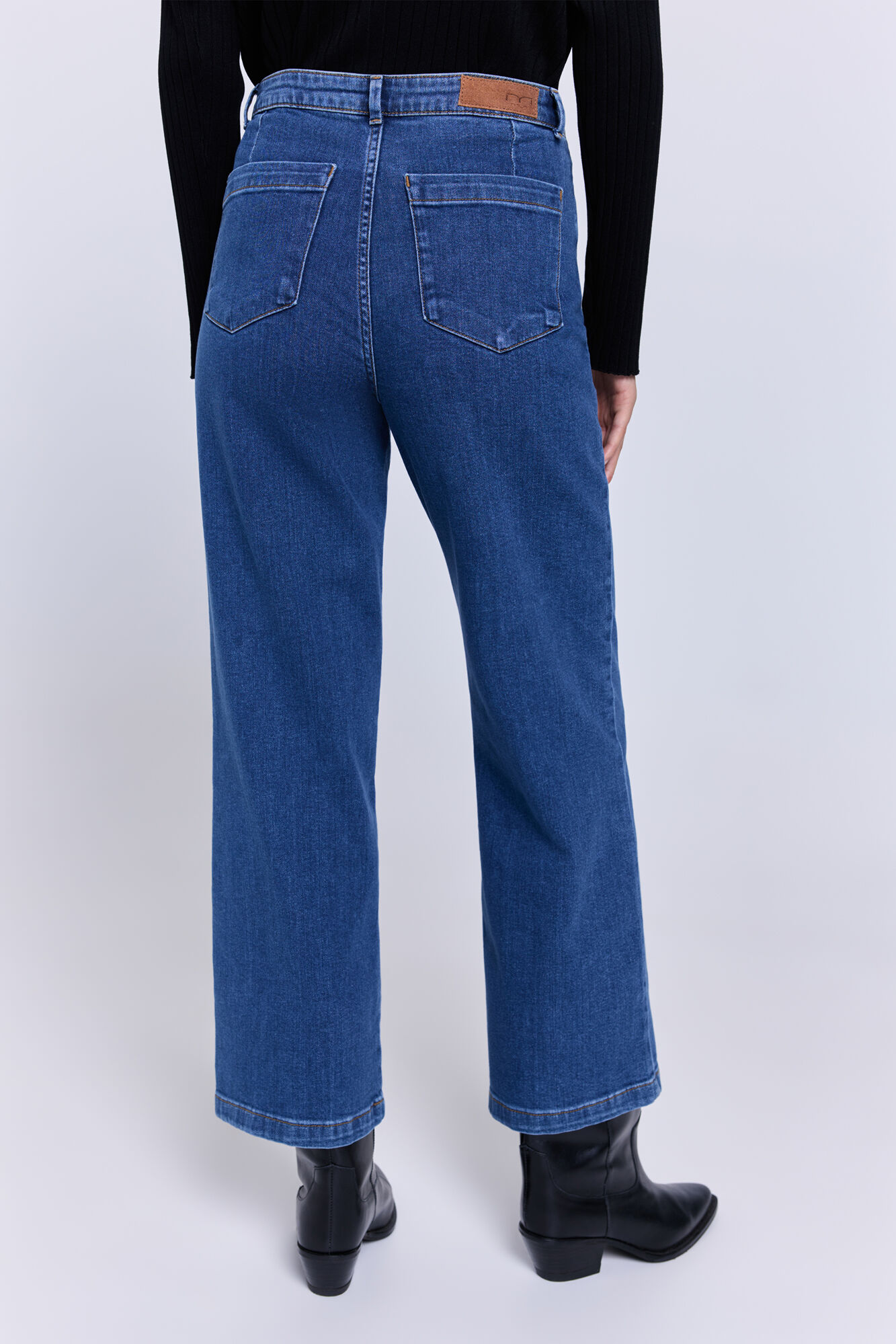 Milano Pantal&oacute;n denim ancho