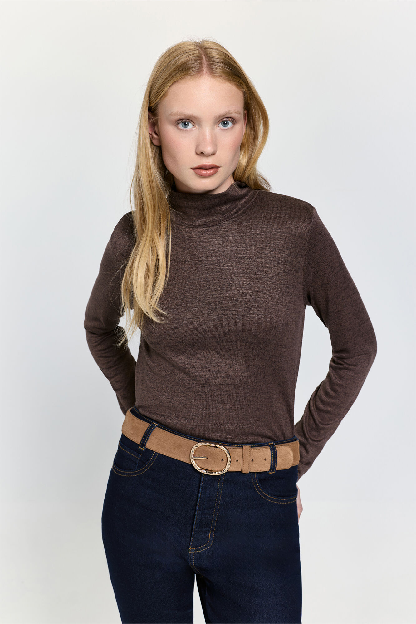 Milano Camiseta cuello perkins tacto suave