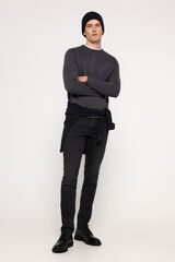 Milano Camisola jacquard Cinza medio