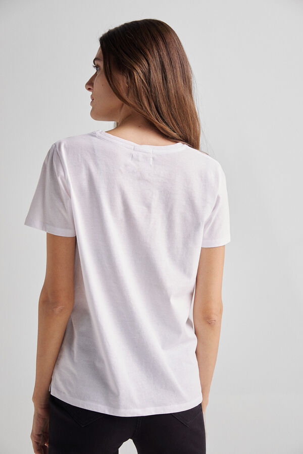 Fifty Outlet T-shirt orgânica Branco