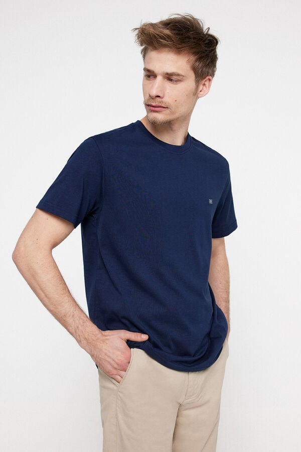 Fifty Outlet Camiseta Básica PDH Navy