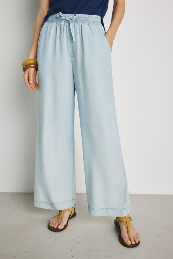 Milano Cal&ccedil;a jeans leve Azul