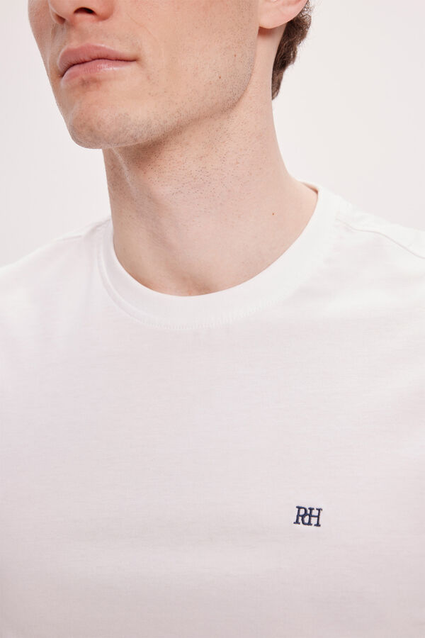 Pedro del Hierro Camiseta B&aacute;sica PDH Blanco