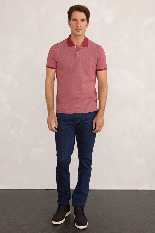 Pedro del Hierro Polo básico Oxford Vinho