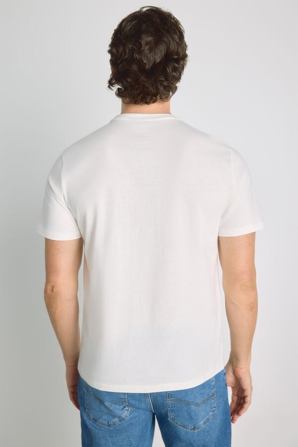 Milano T-shirt de manga curta Branco