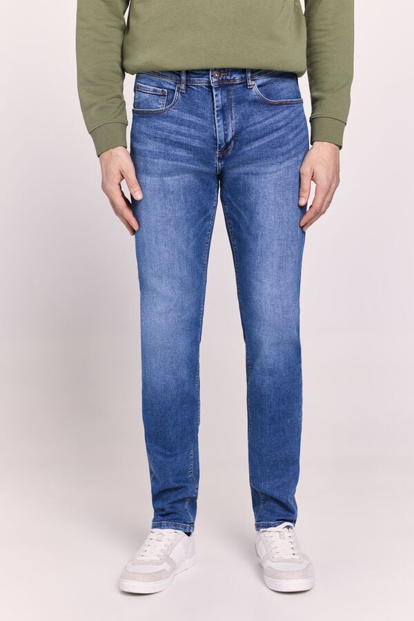 Milano Cal&ccedil;a jeans regular fit Azul