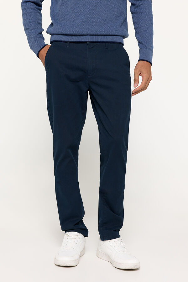 Milano Cal&ccedil;a Chino Estampada Estampado azul