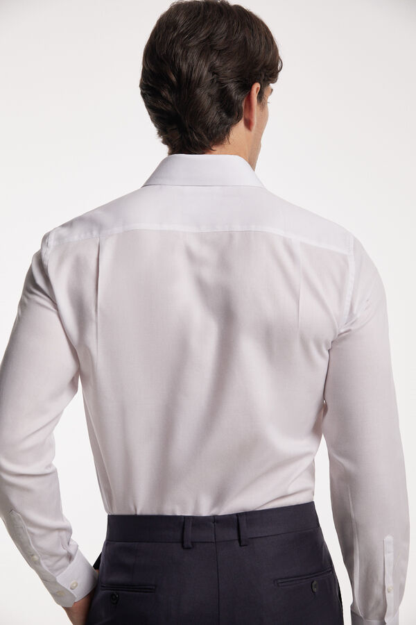 Fifty Outlet Camisa Estructura Blanca Blanco