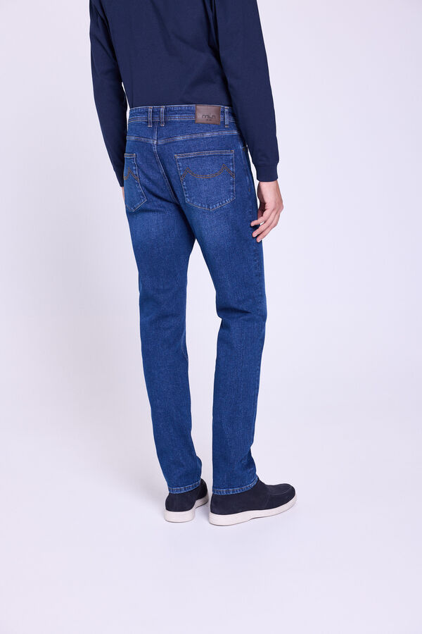 Milano Pantalón Vaquero Comfort Fit Azul