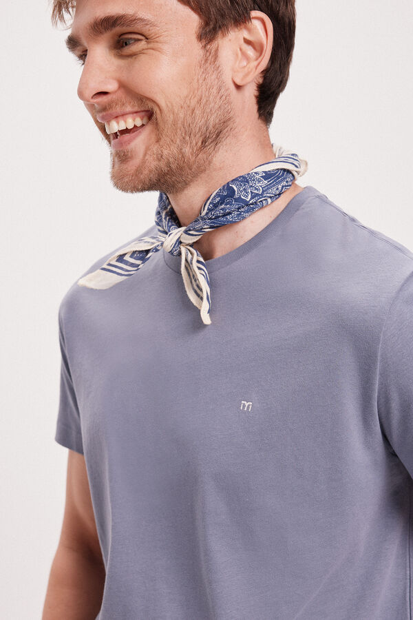 Milano Camiseta B&aacute;sica Gris