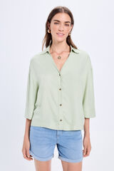 Milano Blusa cuello polo Verde
