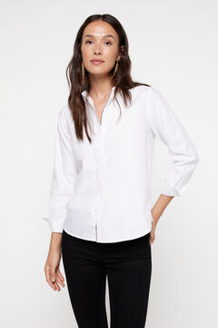 Fifty Outlet Camisa Lisa Branco
