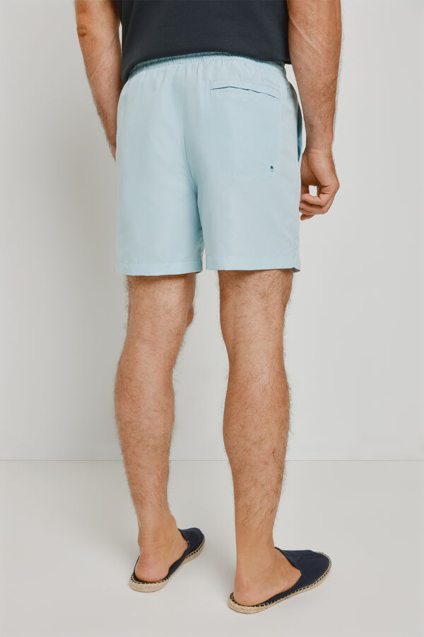 Springfield Fato de banho liso Estampado azul