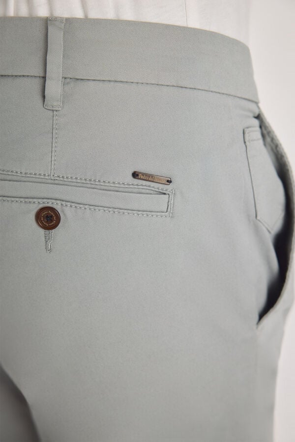 Pedro del Hierro Cal&ccedil;as chino slim fit Cinza medio