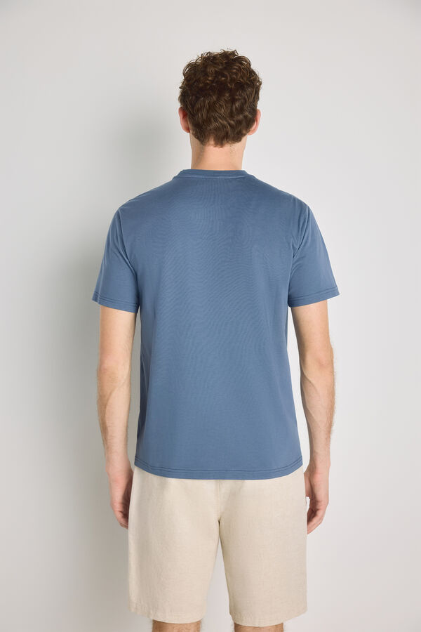 Springfield T-shirt de manga curta Azul claro