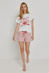 Milano Pijama estampado Rosa