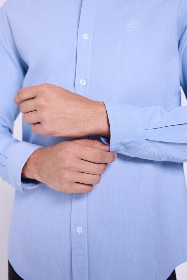 Springfield Camisa Oxford Lisa Azul