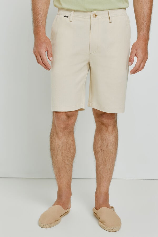 Milano Bermuda microestructura Beige