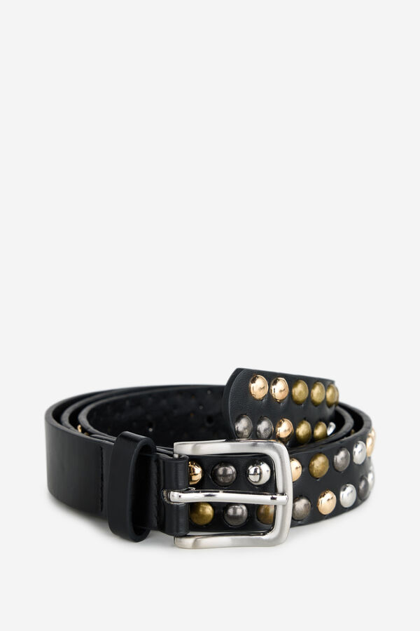 Milano Cinto cravejado Preto