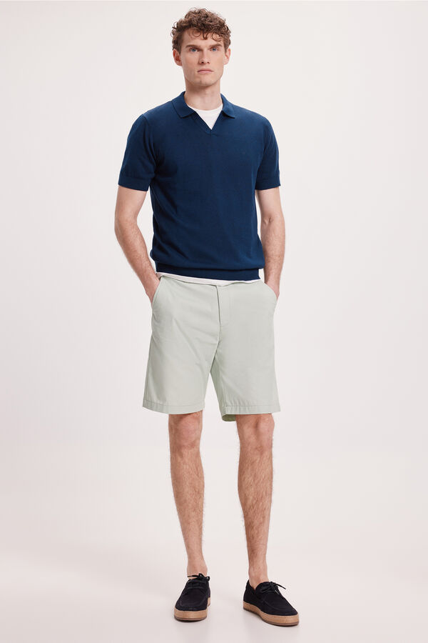 Milano Polo gola V Azul