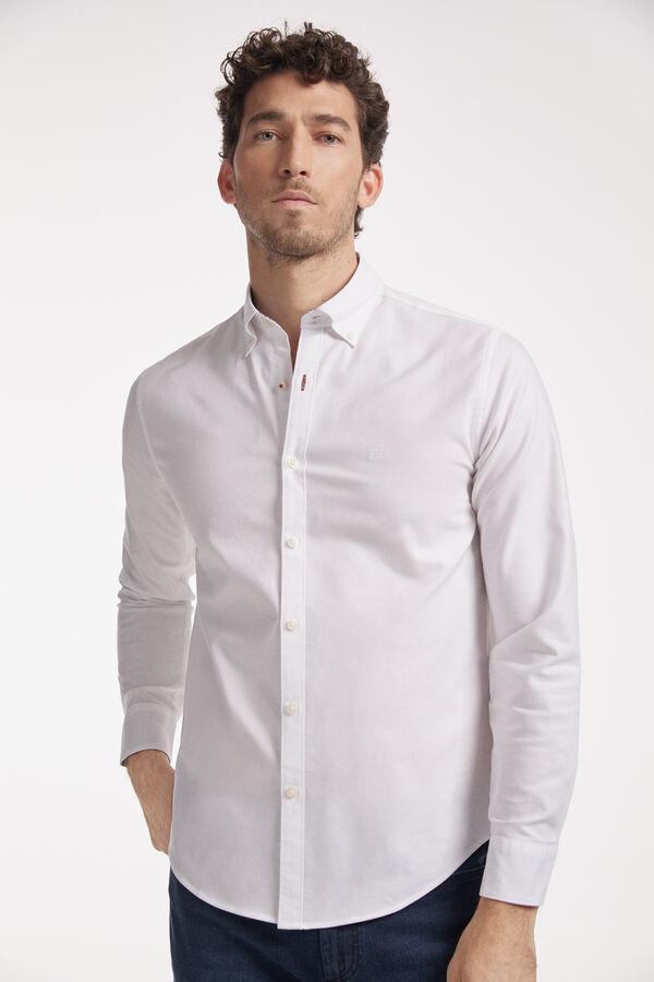 Fifty Outlet Camisa Oxford Lisa Branco
