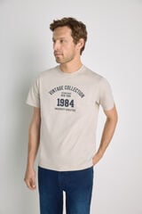 Milano T-shirt de manga curta Cinza claro