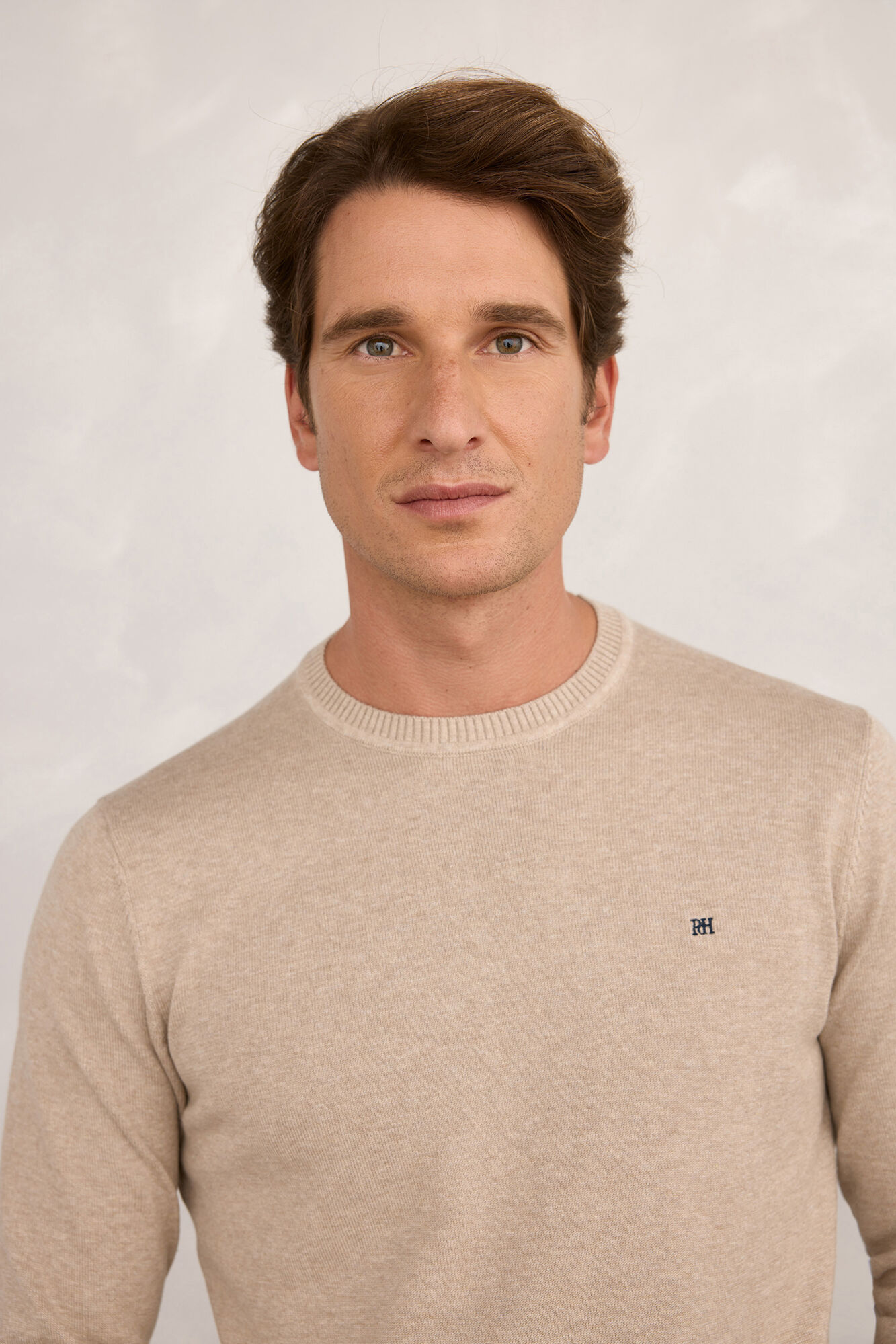 Pedro del Hierro Camisola b&aacute;sico redondo