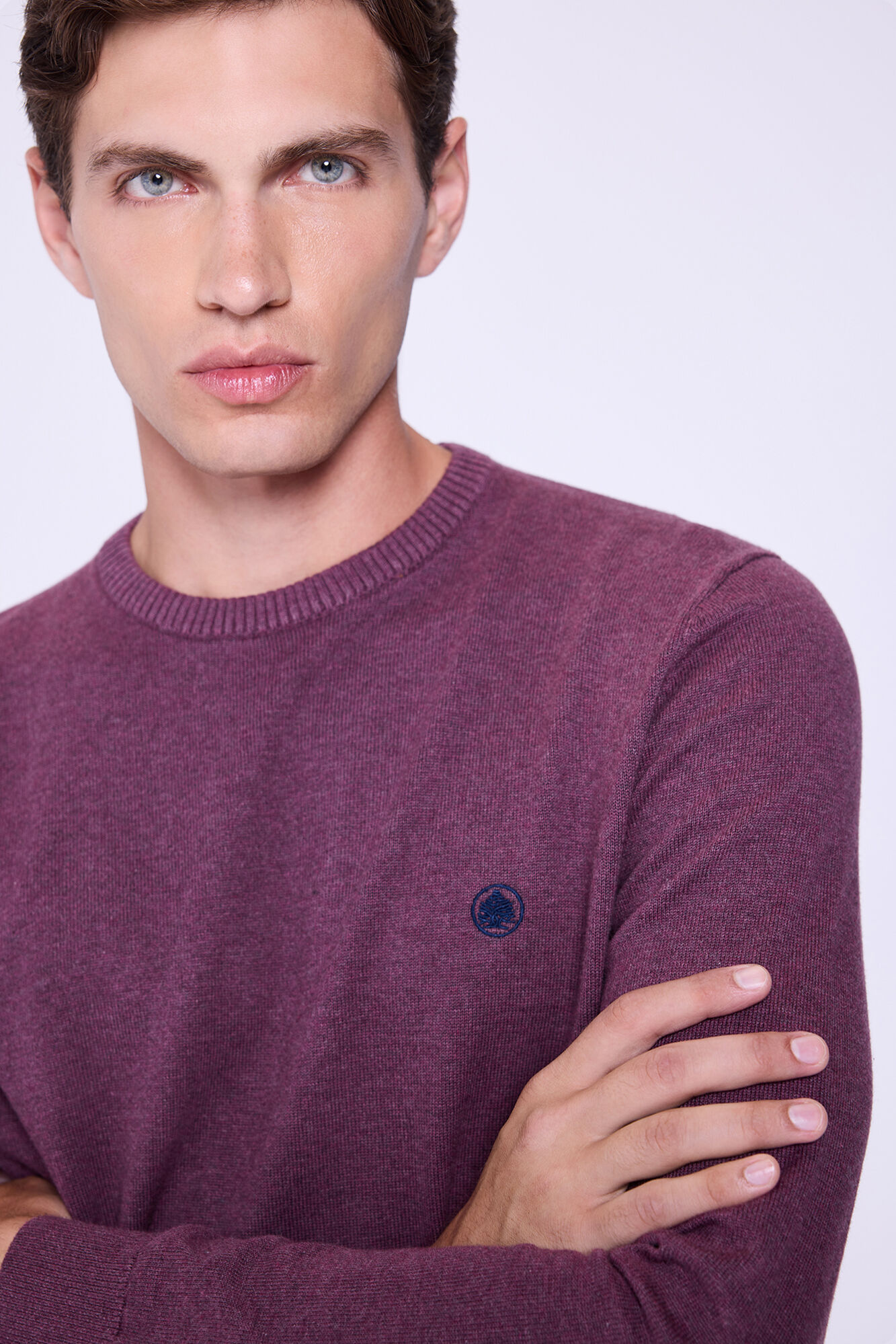 Springfield Camisola b&aacute;sico de gola redonda