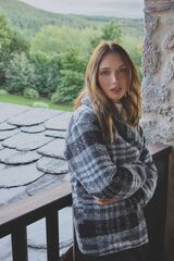 Milano Casaco sobretudo curto Azul claro