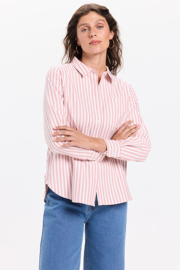 Milano Camisa Oxford Púrpura