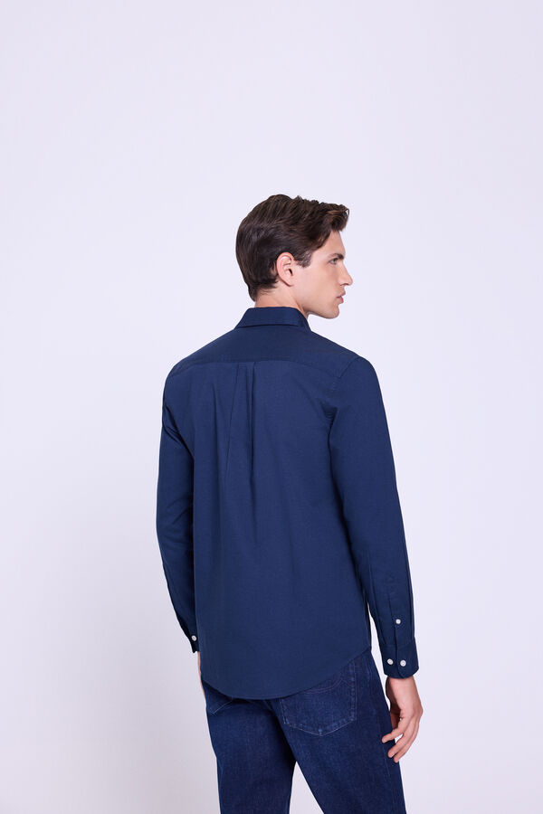 Milano Camisa Relaxed Fit Navy