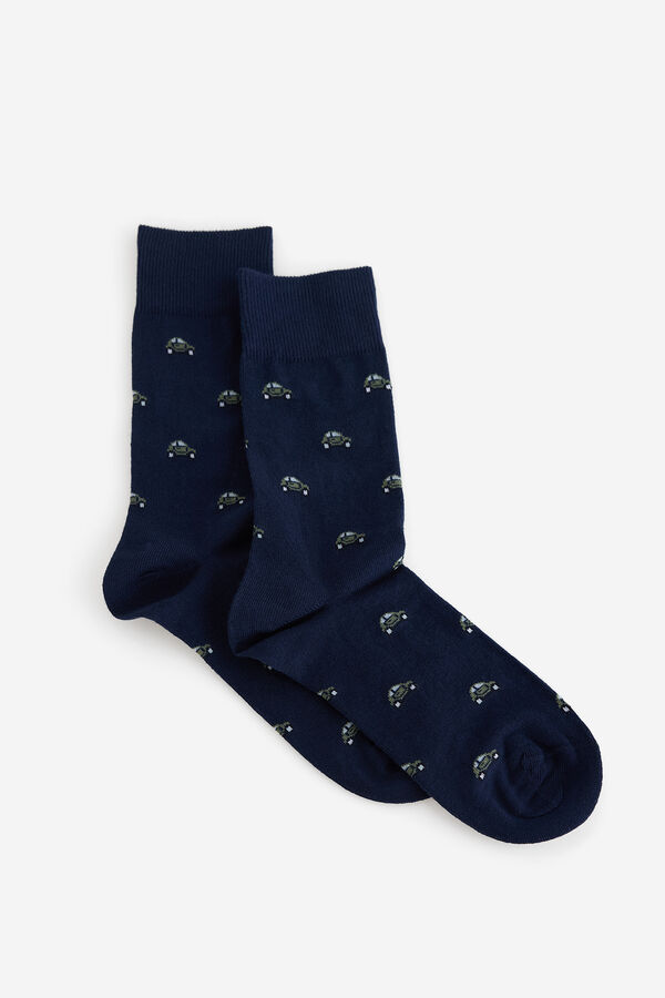 Milano Calcetines Coches Navy
