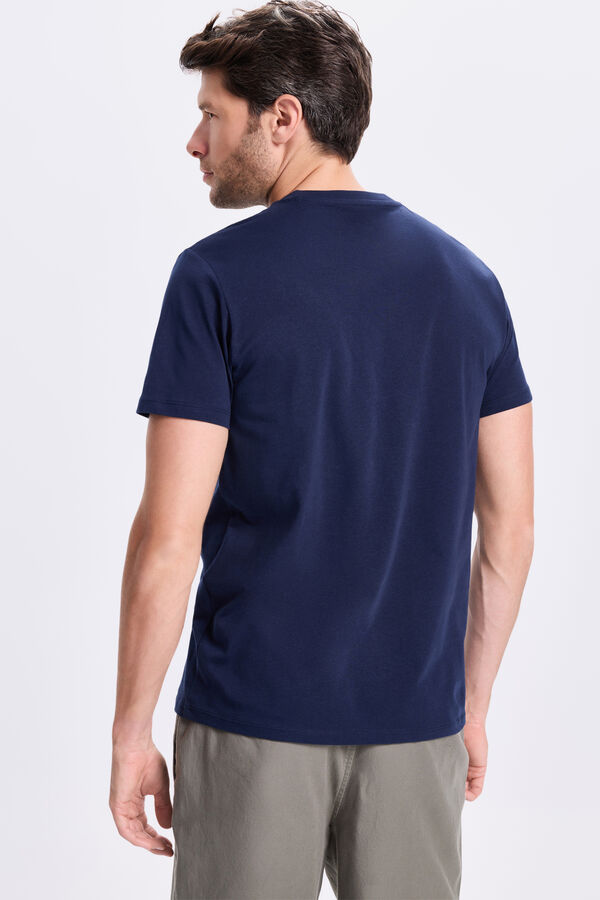 Springfield Camiseta Básica Springfield Marinho