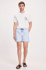 Milano Bañador Básico Azul