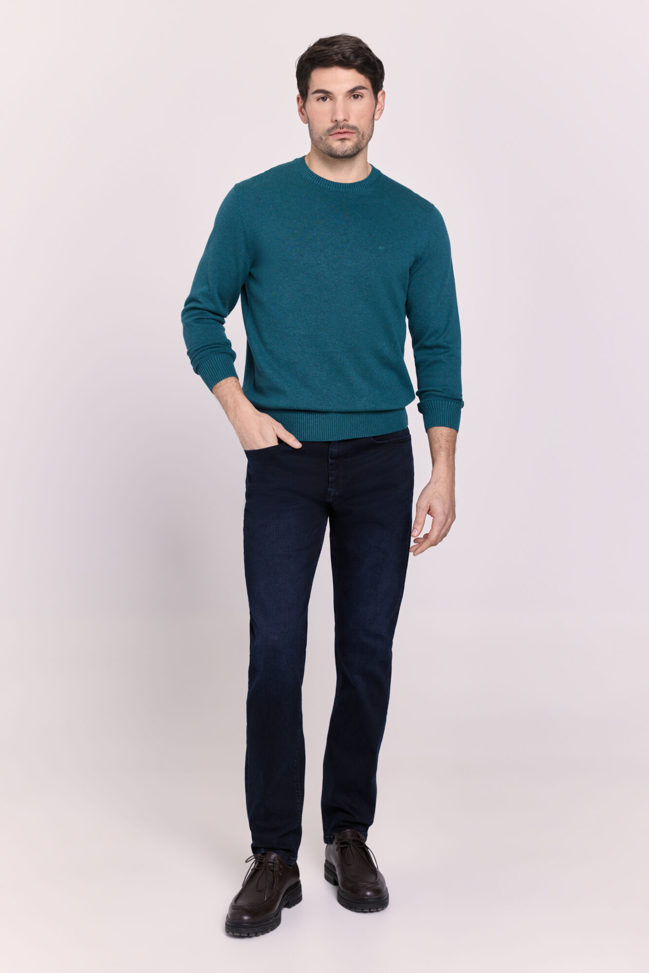 Milano Jersey cuello caja