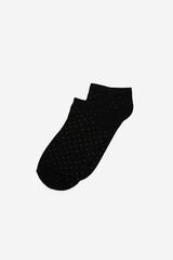 Milano Meias pelos tornozelos Preto