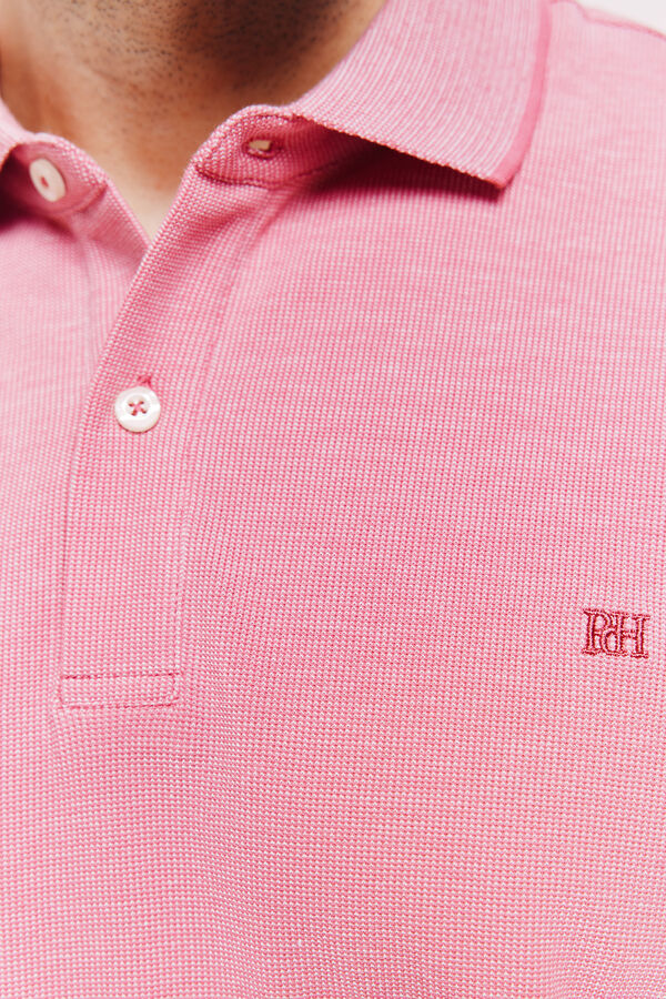 Pedro del Hierro Polo manga curta Vinho